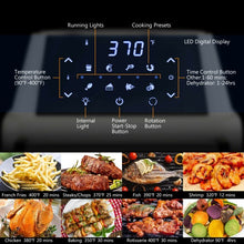 Load image into Gallery viewer, 19 QT Multi-functional Air Fryer Oven 1800W Dehydrator Rotisserie-White
