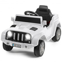 Load image into Gallery viewer, Battery Powered Kids Ride On Car with Remote Control-White
