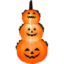 Load image into Gallery viewer, 6FT Halloween Inflatable Stacked Pumpkins
