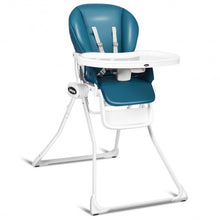 Load image into Gallery viewer, Space Saving Fold Baby High Chair-Navy
