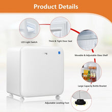 Load image into Gallery viewer, 1.6 Cubic Feet Compact Refrigerator with Reversible Door-White
