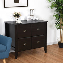 Load image into Gallery viewer, Multi-function Retro Lateral File Storage Cabinet with 2 Drawers
