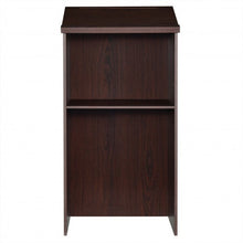 Load image into Gallery viewer, Wooden Floor Standing Podium Speaking Lectern
