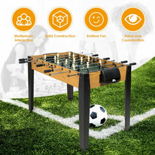Load image into Gallery viewer, 48&quot; Competition Sized Home Recreation Wooden Foosball Table-Brown
