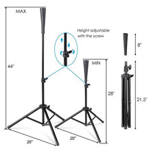 Load image into Gallery viewer, 28&quot; - 44&quot; Goplus Adjustable Baseball Tripod
