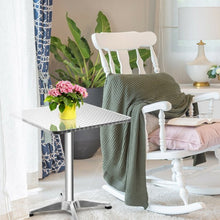 Load image into Gallery viewer, Folding 23.5&quot; Aluminium Square Bar Table Indoor Outdoor Bistro
