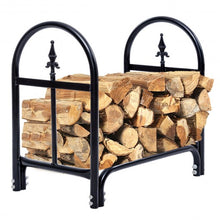 Load image into Gallery viewer, 2&#39; Outdoor Heavy Duty Steel Firewood Storage Holder
