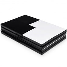 Load image into Gallery viewer, Gymnastics Mat Folding Portable Exercise Aerobics Exercise Mat-Black &amp; White
