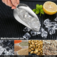Load image into Gallery viewer, 12 Oz Set of 2 Aluminum Candy Dry Goods Ice Scoop
