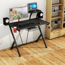 Load image into Gallery viewer, Multifunctional K-Shaped Gamer Desk with Display Support Plate
