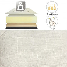 Load image into Gallery viewer, 48&quot; Rectangular Fabric Storage Ottoman Bench Button Tufted Foot Rest Stool-Beige
