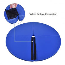 Load image into Gallery viewer, 2&quot; Foldable Pole Dance Yoga Exercise Safety Cushion Mat-Blue
