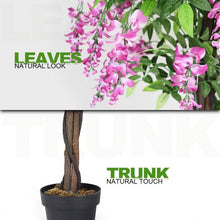 Load image into Gallery viewer, 6-Feet Artificial Wistera Silk Indoor-Outdoor Tree
