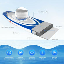 Load image into Gallery viewer, 10&#39; Inflatable Stand Up Paddle Surfboard with Bag
