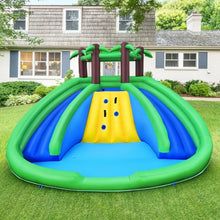 Load image into Gallery viewer, Inflatable Water Park Pool Bounce House Dual Slide Climbing
