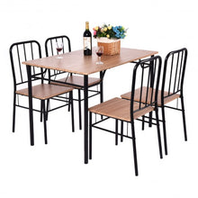 Load image into Gallery viewer, 5 pcs Dining Set Table and 4 Chairs
