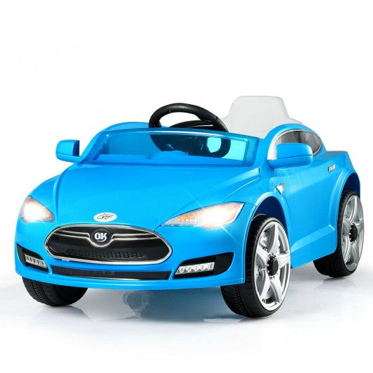6V Kids Ride On Car with Remote Control-Blue