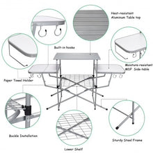 Load image into Gallery viewer, Foldable Outdoor BBQ Table Grilling Stand
