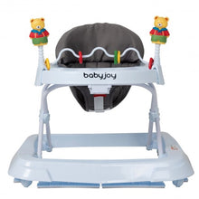Load image into Gallery viewer, Adjustable Height Removable Folding Portable Baby Walker-Gray
