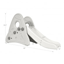 Load image into Gallery viewer, Freestanding Baby Slide Indoor First Play Climber Slide Set for Boys Girls -Gray
