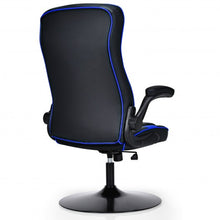 Load image into Gallery viewer, Rocking Gaming Chair Height Adjustable Swivel Racing Style Rocker -Blue
