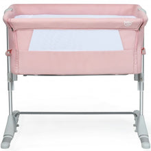 Load image into Gallery viewer, Travel Portable Baby Bed Side Sleeper  Bassinet Crib with Carrying Bag-Pink
