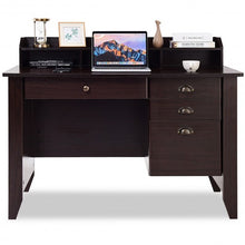 Load image into Gallery viewer, Computer Desk PC Laptop Writing Table Workstation -Brown
