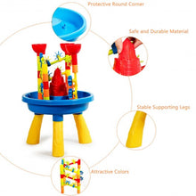 Load image into Gallery viewer, 2 in 1 Sand and Water Table Activity Play Center
