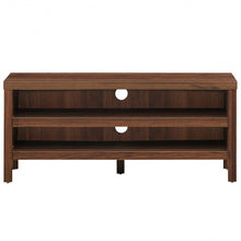 Load image into Gallery viewer, 3-Tier TV Stand Console Cabinet for TV&#39;s up to 45&quot; with Storage Shelves-Walnut
