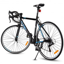 Load image into Gallery viewer, 700C 21 Speed Quick Release Aluminum Road  Bike-Black
