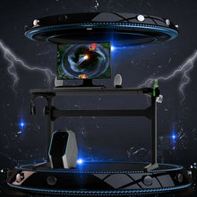 Load image into Gallery viewer, Mousepad Cup Holder Headphone Hook Gaming Computer Desk
