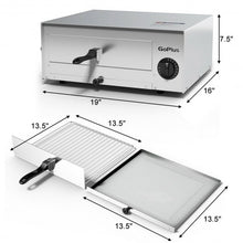 Load image into Gallery viewer, Kitchen Commercial Pizza Oven Stainless Steel Pan
