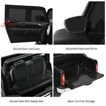 Load image into Gallery viewer, 12V 2-Seater Kids Ride On Car Licensed Mercedes Benz X Class RC with Trunk-Black
