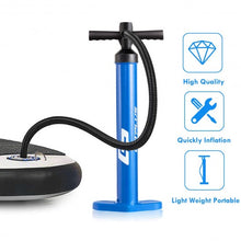 Load image into Gallery viewer, Double Action Manual inflation SUP Hand Pump with Gauge
