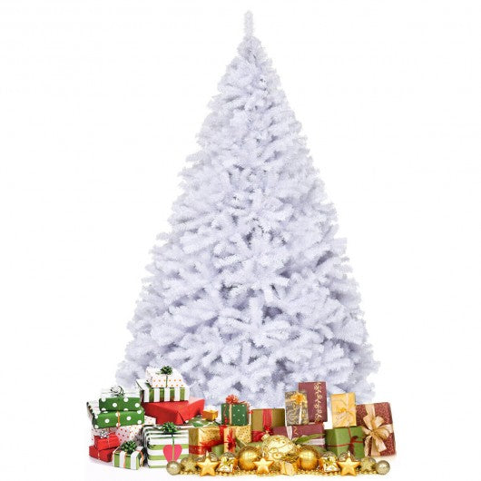 6' / 7.5' / 9' Hinged Artificial Christmas Tree with Metal Stand-9'