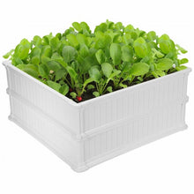 Load image into Gallery viewer, 48.5&quot; Raised Garden Bed Planter for Flower Vegetables Patio-White
