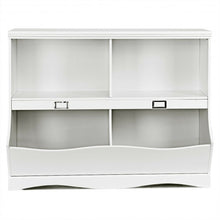 Load image into Gallery viewer, Kids Storage Unit Baby Toy Organizer Children Bookshelf Bookcase-White
