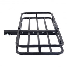Load image into Gallery viewer, 500 LBS Steel Cargo Carrier Luggage Basket 2&quot; Receiver Hitch Hauler
