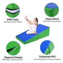 Load image into Gallery viewer, 48&quot; x 24&quot; x 14&quot; Folding Incline Gymnastics Mat
