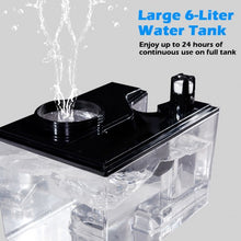 Load image into Gallery viewer, 6 L Bedroom LED Display Ultrasonic Mist Air Humidifier

