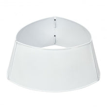 Load image into Gallery viewer, Galvanized Metal ChristmasTree Collar Skirt Ring Cover Decor-White
