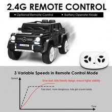 Load image into Gallery viewer, 12V Licensed Mercedes-Benz Kids Ride On Car-Black
