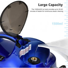 Load image into Gallery viewer, 2000W Heavy Duty Multi-purpose Steam Cleaner Mop with Detachable Handheld Unit-Blue
