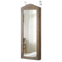 Load image into Gallery viewer, Cabinet Wall/Door Mounted with Mirror Jewelry Armoire
