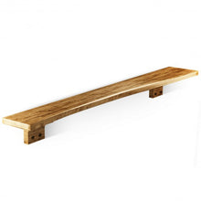 Load image into Gallery viewer, 60&quot; Wall Shelf Wood Floating Shelf Wall Mounted Storage Rack
