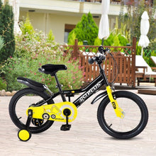 Load image into Gallery viewer, 12&quot; Kids Bike for Outdoor Sports with Training Wheel-Black
