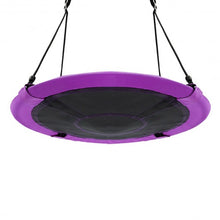 Load image into Gallery viewer, 40" Flying Saucer Tree Swing Indoor Outdoor Play Set-Purple
