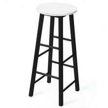 Load image into Gallery viewer, Set of 2 Pub Bistro  Dining Height Bar Stool-White
