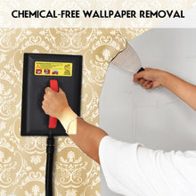 Load image into Gallery viewer, 1500 W Chemical-free Wallpaper Removal Steamer with 1 Gallon Reservoir
