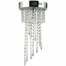 Load image into Gallery viewer, Elegant Ceiling Crystal Chandeliers with Stainless Base
